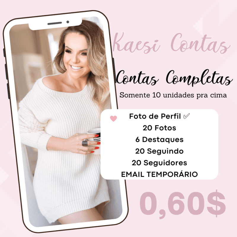 Contas Completas INSTAGRAM