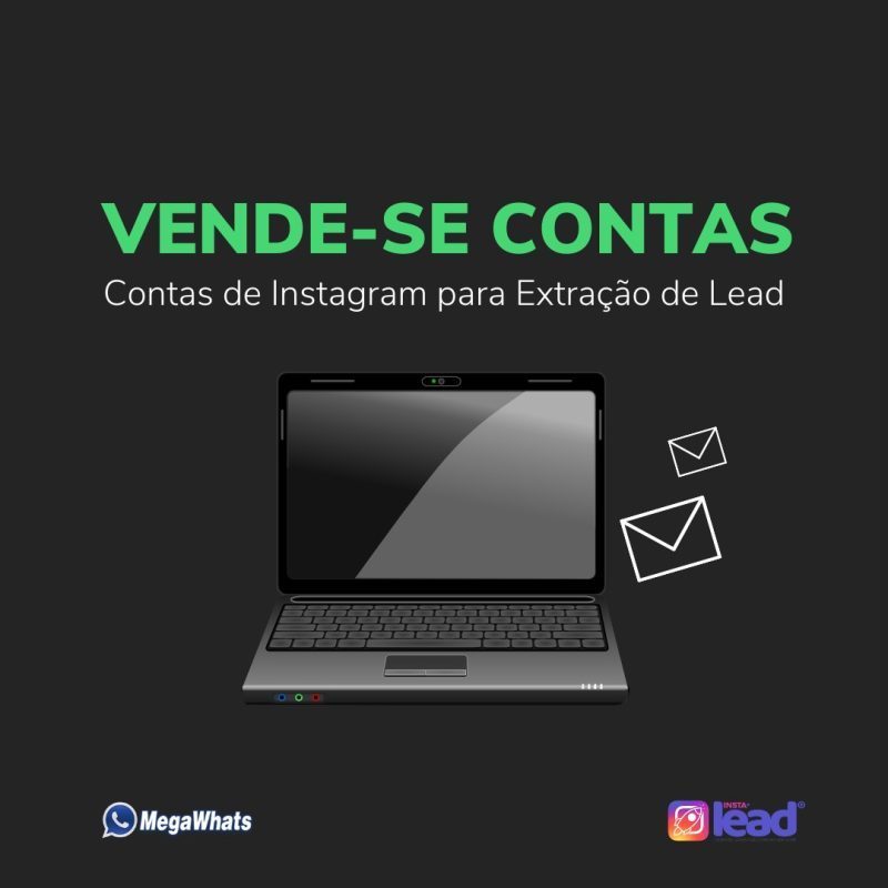CONTAS INSTAGRAM PARA EXTRAÇÃO DE LEDS