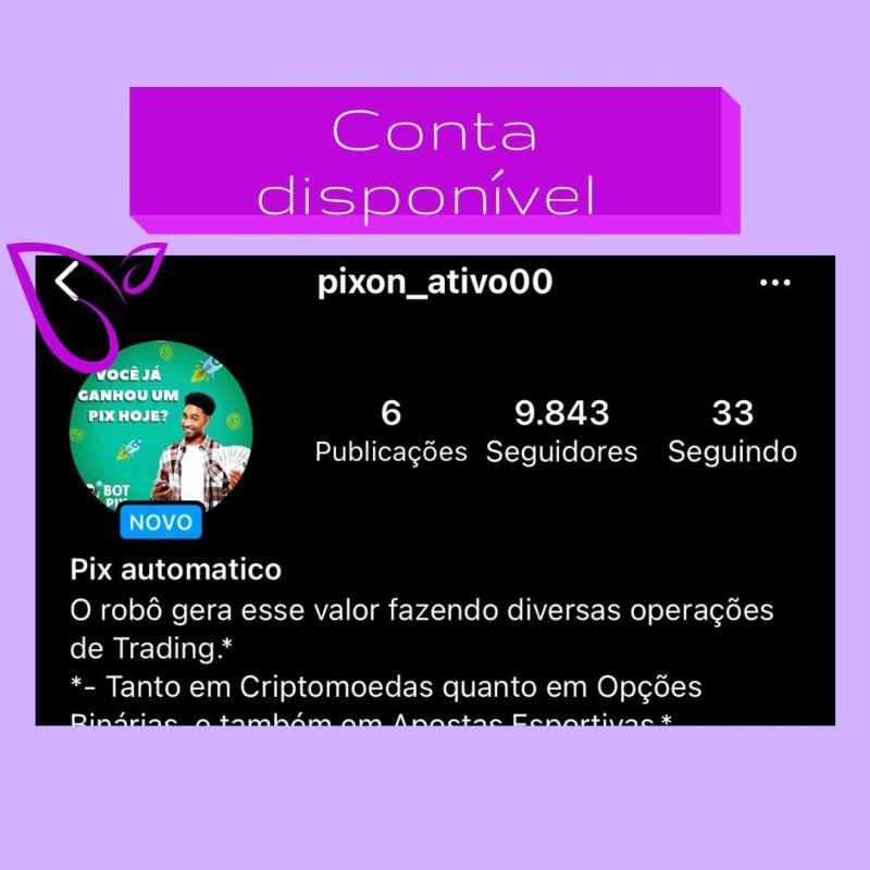 comprar conta do instagram