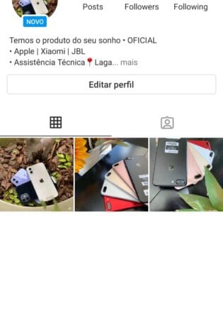 Conta do Instagram a venda – 10,3k de seguidores (Nicho de Vendas)
