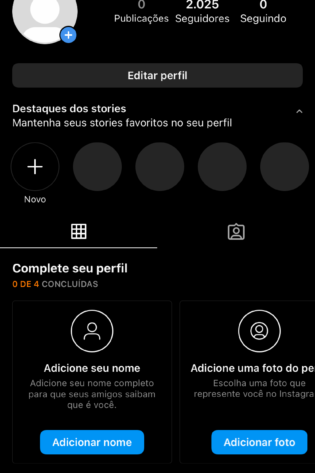 CONTA INSTAGRAM 2.000 SEGUIDORES