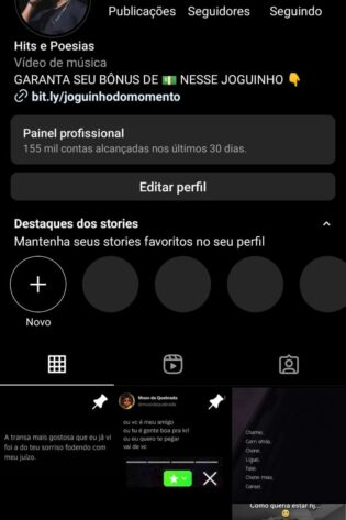 Instagram a Venda de 100k – Conta Top Engajamento (23K NOS STORYS) Para vender rapido
