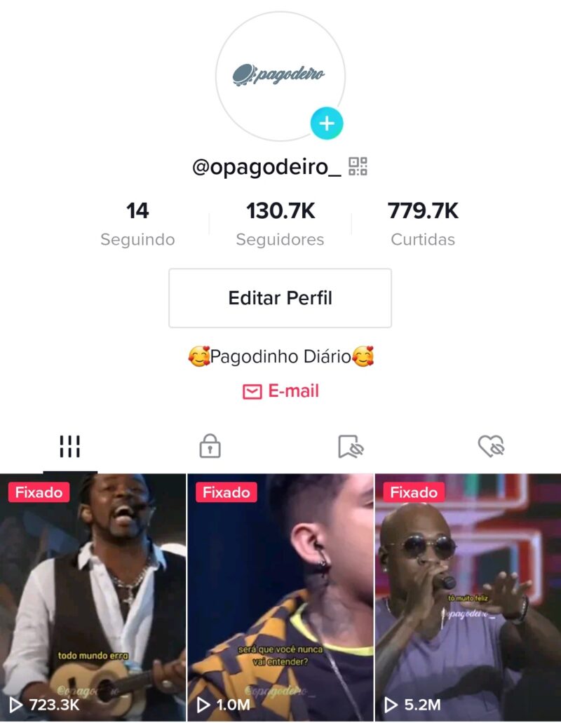 Tiktok +130k engajado seguidores reais