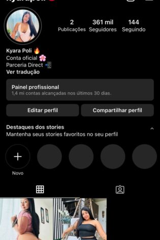 Conta de musas (ENGAJADA) Pegando 37k de Storys