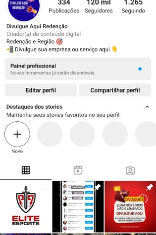 CONTA INSTAGRAM 120K ENGAJADA