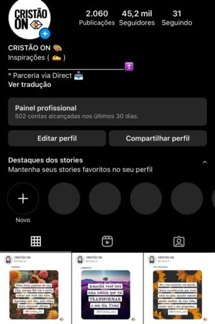 Instagram de 45 Mil Seguidores (Engajada) Disponível