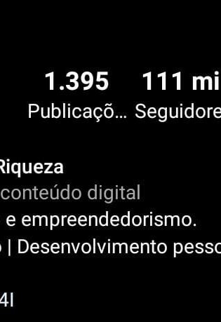 Instagram de Motivação de 111k Engajado