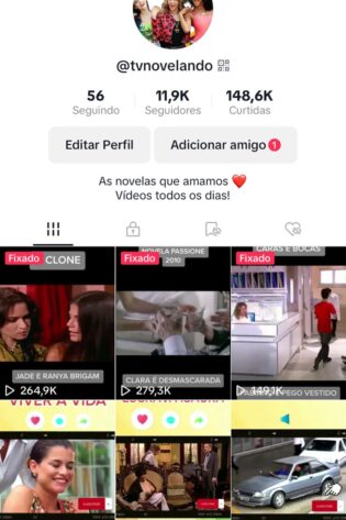 Tiktok disponível