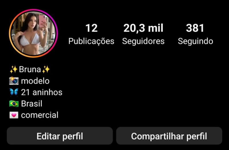 Conta de nicho Hot Engajada