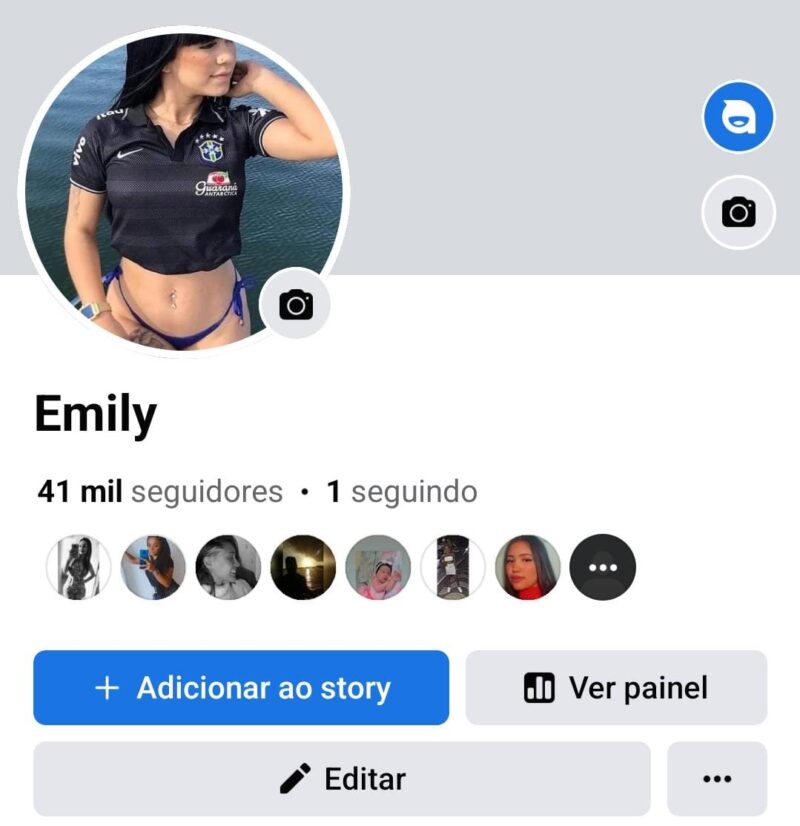 Pagina do facebook