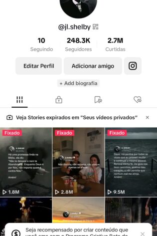 Tiktok Engajado Disponível