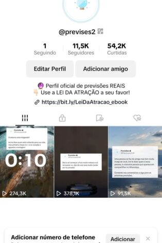 Tiktok monetizado de 11,5K