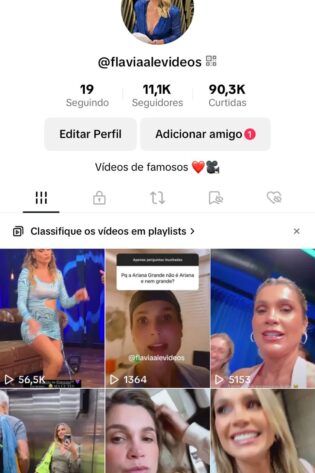 Tiktok de 11k Engajado a venda