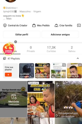 Kwai crescendo sozinho engajado