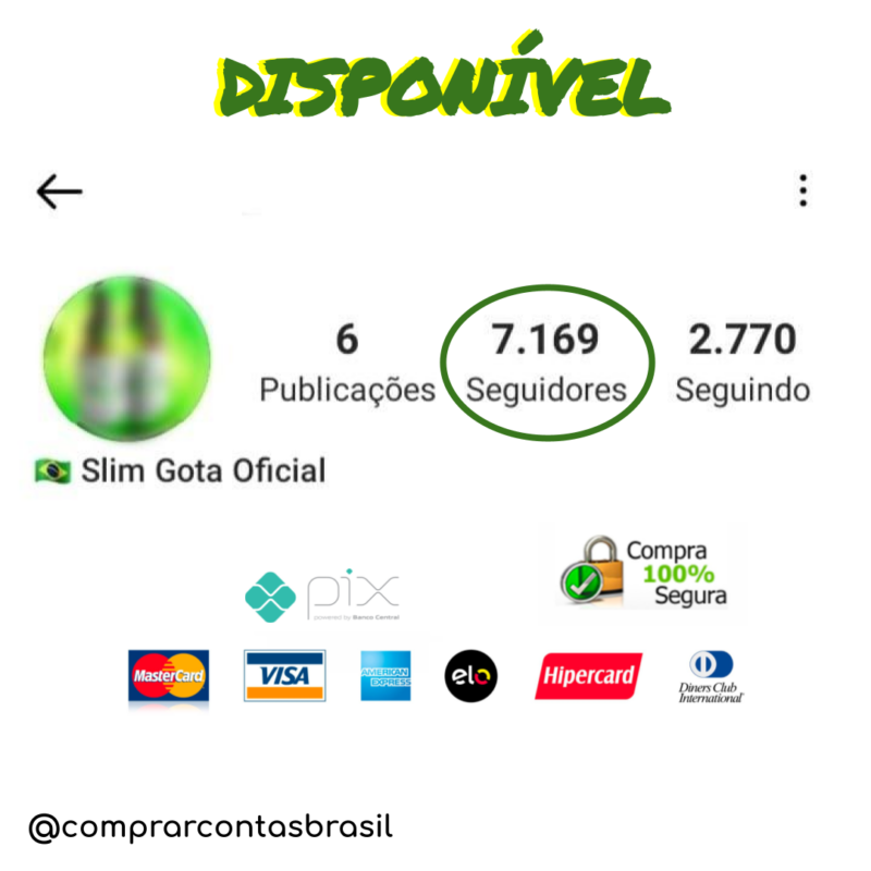 ? Perfil de Negócios Nicho Emagrecimento no Instagram Com 7 mil Seguidores ?