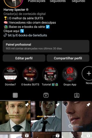 Instagram de Motivação a Venda