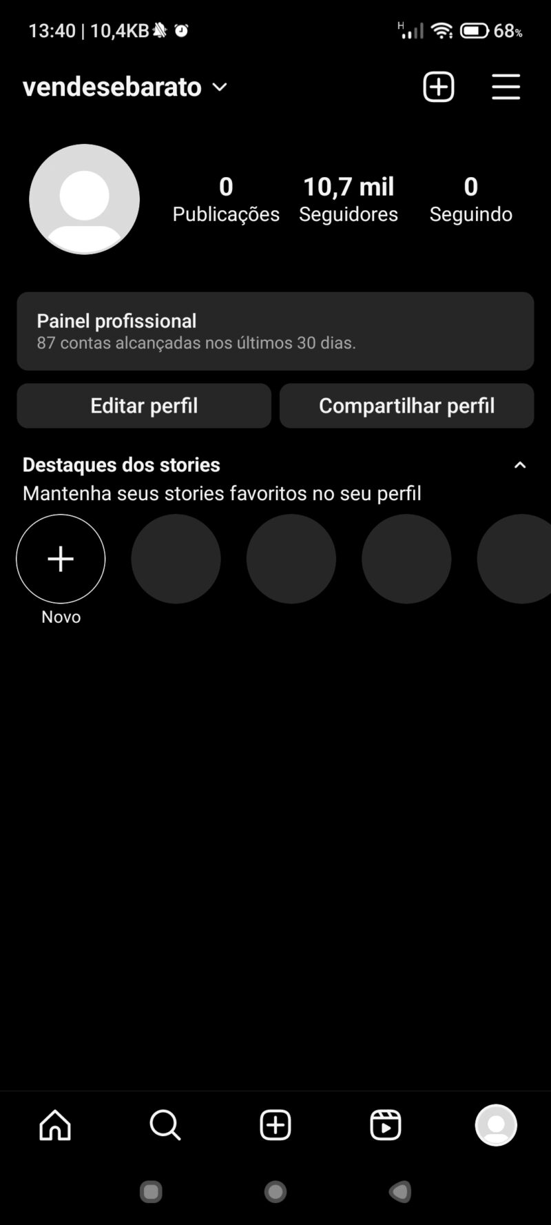 Instagram 10k de seguidores barato