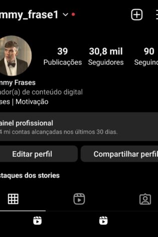 Instagram de Motivação