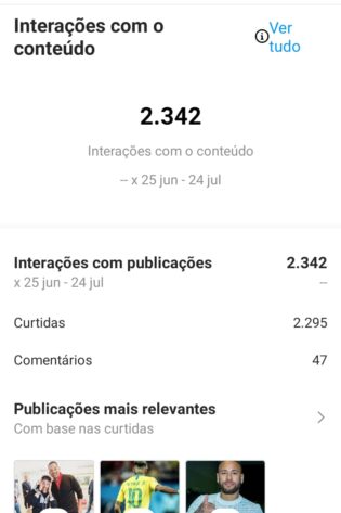 vendo ig fã clube neymar