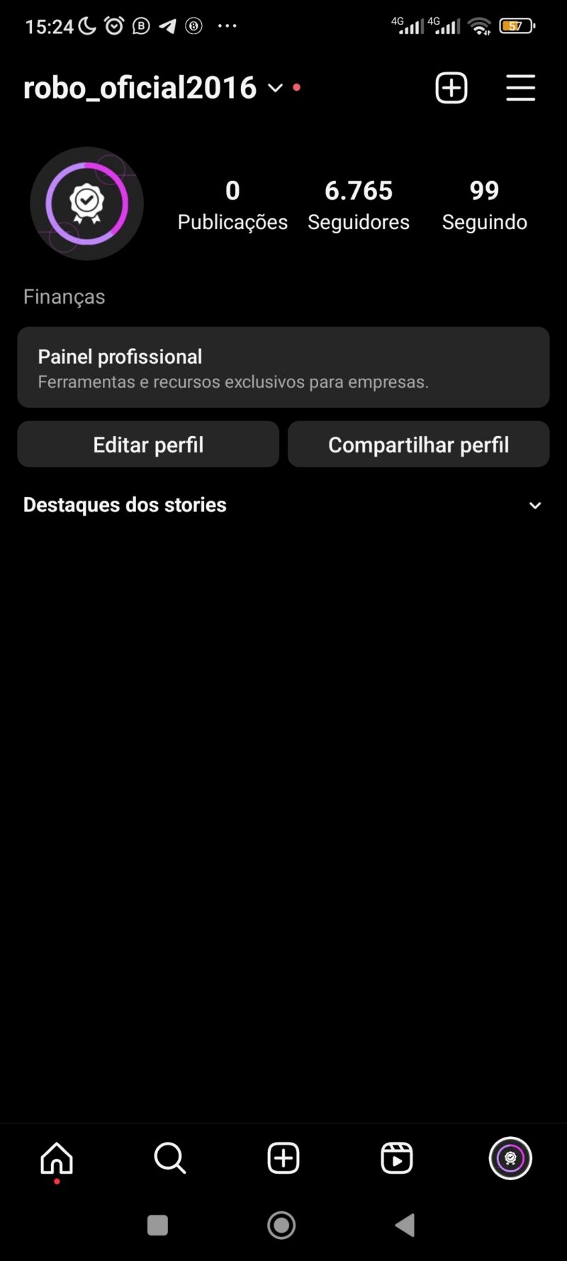 CONTA INSTAGRAM 6 MIL SEGUIDORES