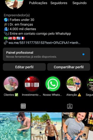 CONTA INSTAGRAM 8 MIL SEGUIDORES