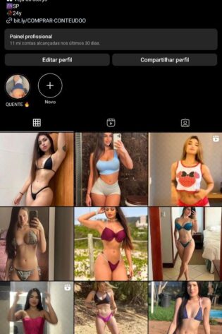 instagram Perfil HOT super engajado a venda