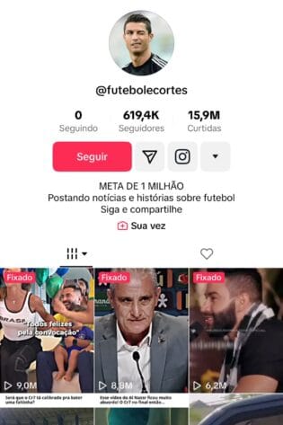 Tik Tok monetizado a venda