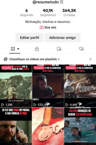 Tik Tok engajado e monetizado a venda