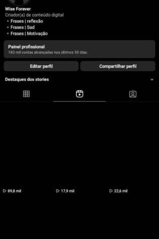 Instagram super engajado a venda