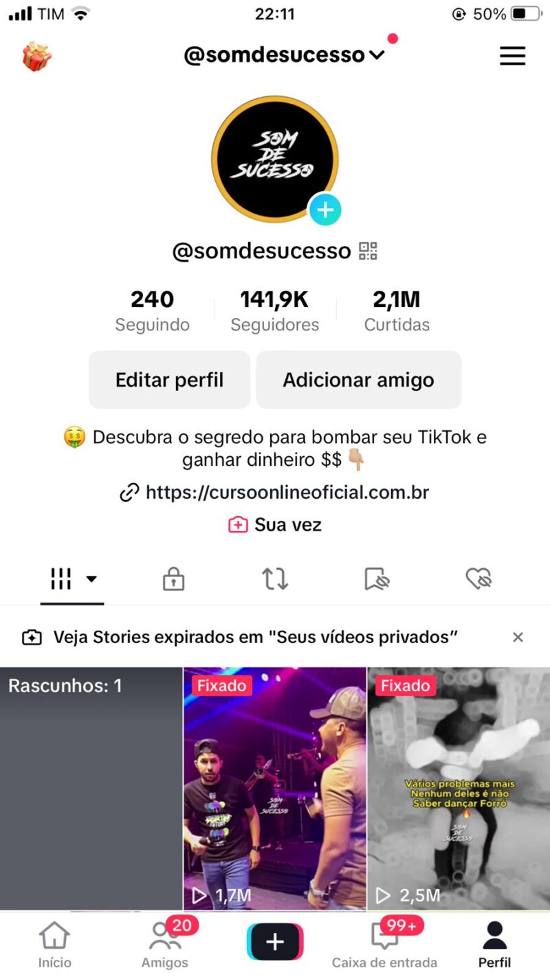 TikTok - Monetizado e Engajado