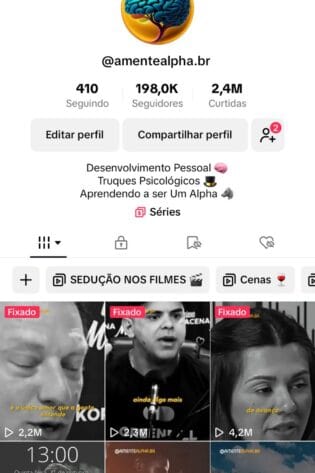 Tik Tok monetizado a venda