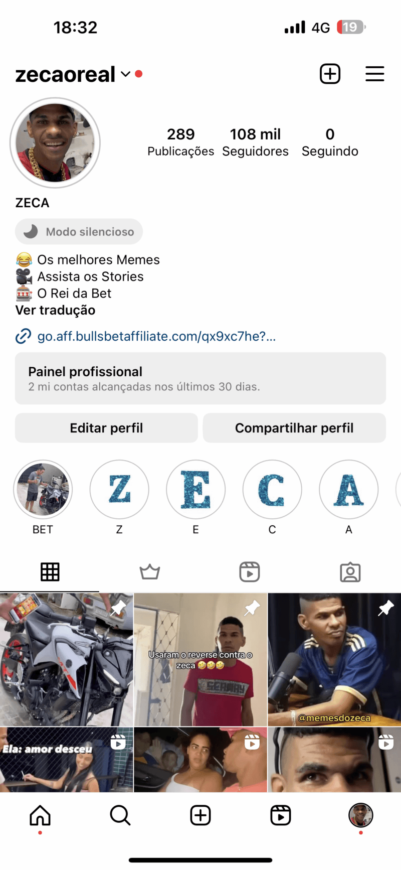 CONTA SECUNDARIA ZECA - Imagem 2