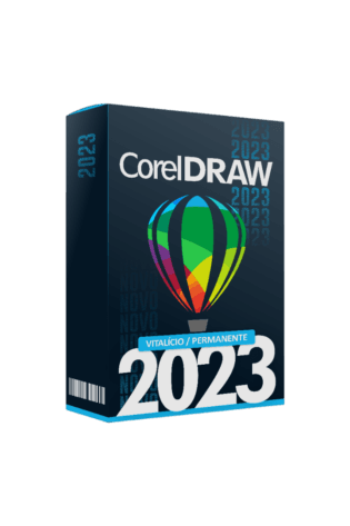 CoreL Draw 2023 Licença Vitalícia Coreldraw 2023 Versão 24.5 Envio Automático