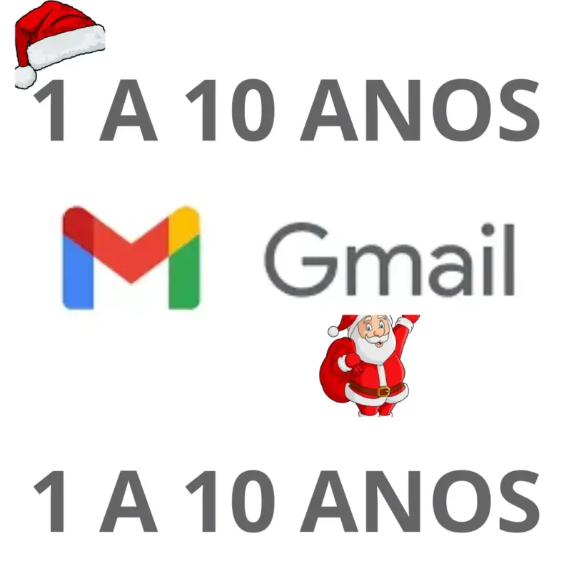 CONTA GMAIL DO GOOGLE DE 1 ANO - ENTREGA RÁPIDA