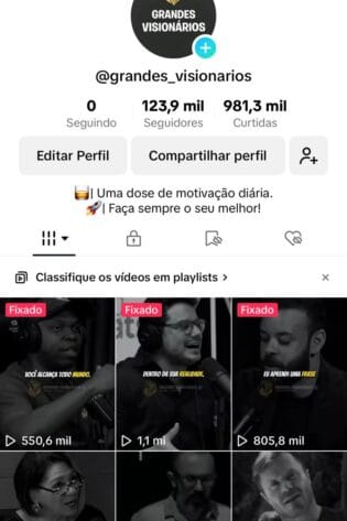 Tik Tok Monetizado a venda (120K+ de Seguidores e 1M+ de Visualizações)