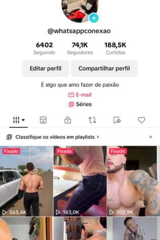 Tik Tok monetizado a venda (70K+ de Seguidores)