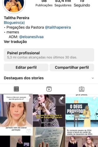 Instagram a venda (50K+ de seguidores e 5M+ de Alcance)