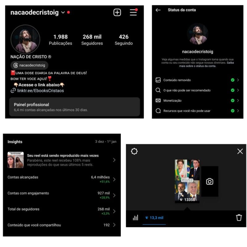Instagram super engajado a venda (260K+ de Seguidores e 6M+ de Alcance)