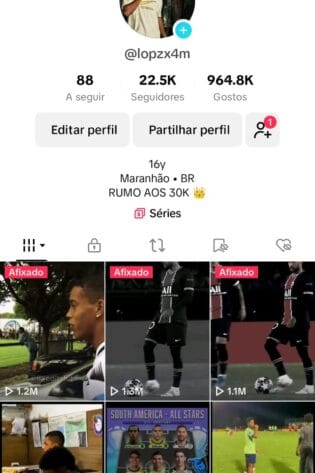 Tik Tok engajado a venda (20K+ de seguidores e 900K+ de Curtidas)