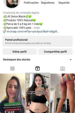 Instagram a venda (10K de seguidores e 50K+ de Alcance)
