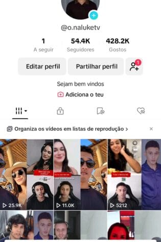 Tik Tok engajado a venda (50K+ de seguidores e 400K+ de Curtidas)