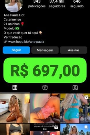 Instagram top demais a venda