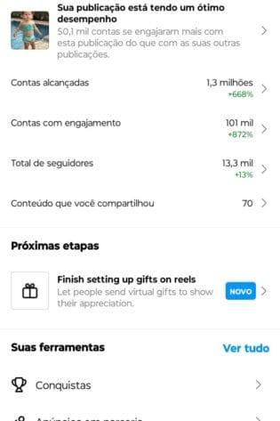 Instagram a venda de FC