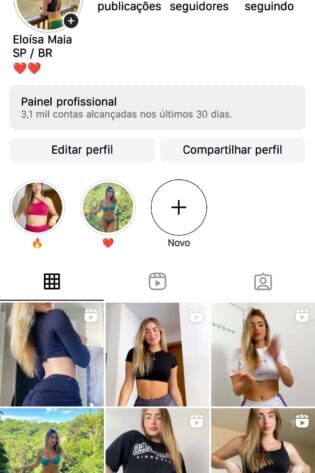 Instagram de Dança (Nicho +18)