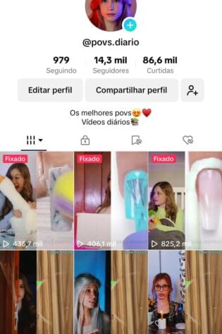 Tiktok monetizado a venda
