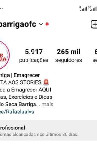 Instagram de Receitas Super Engajado