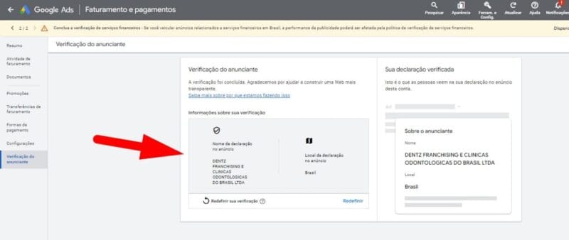 Conta do Google Ads Com Histórico de Gastos - Imagem 2