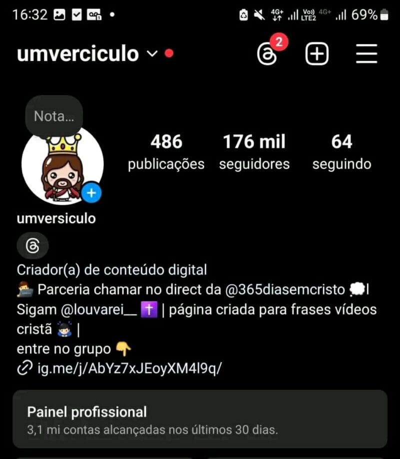 Ig Engajado - Nicho Cristão