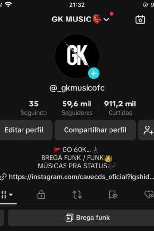 Tiktok Monetizado a Venda