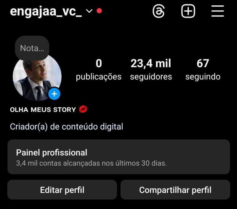 Instagram de Motivação - Frases